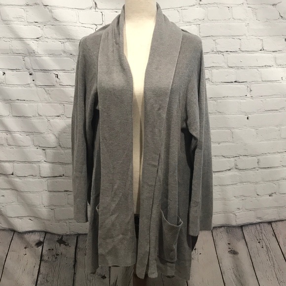 Michael Stars Sweaters - MICHAEL STARS CASHMERE BLEND OPEN FRONT CARDIGAN